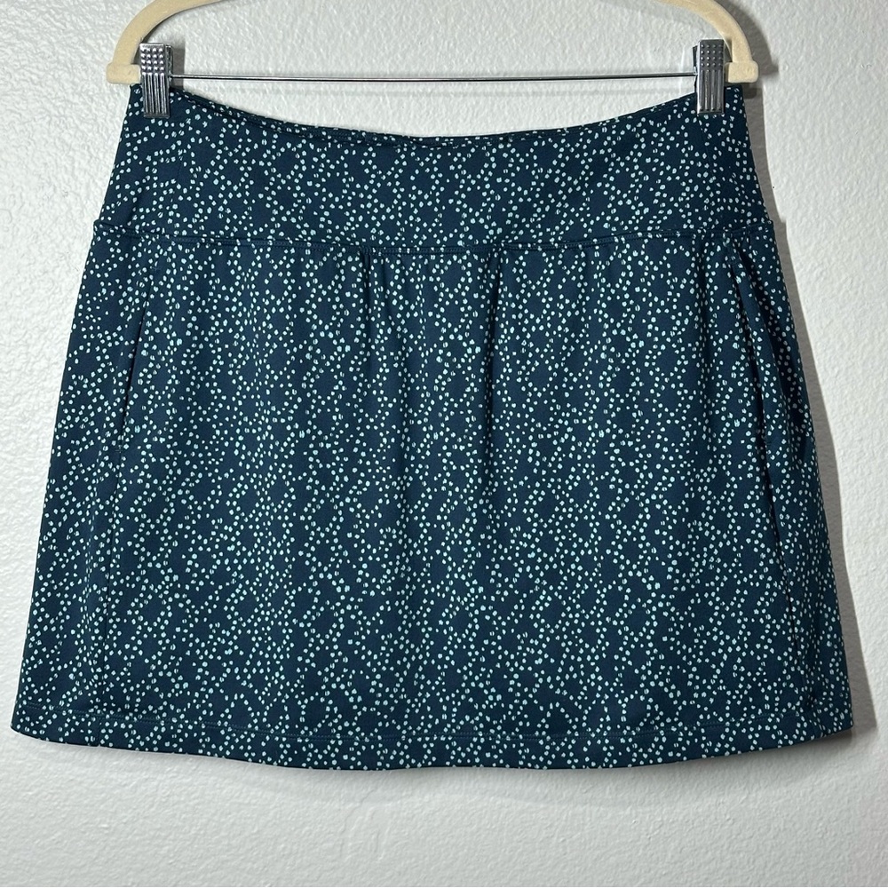 Title Nine Dream On Skort Women's Large L Blue Green Skirt Tennis Pickleball